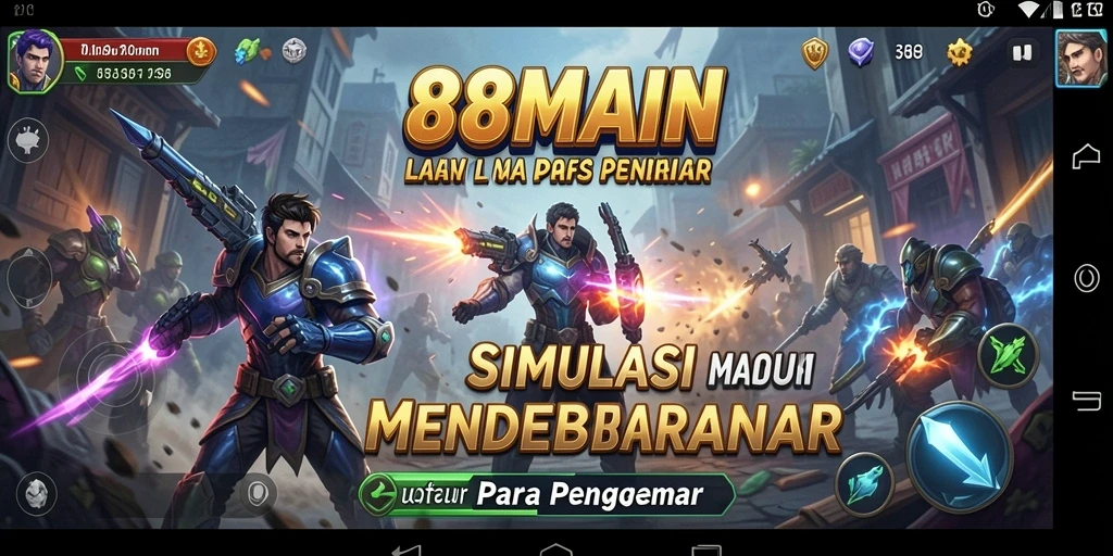 Gameplay interaktif yang mendebarkan dalam 88MAIN.
