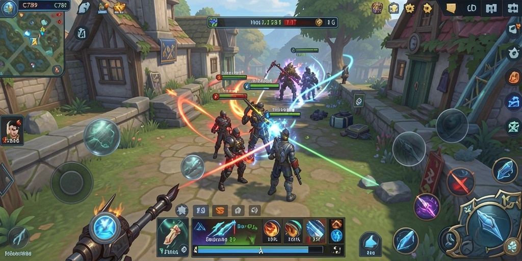 Gameplay C789 menampilkan aksi strategi yang mendebarkan.
