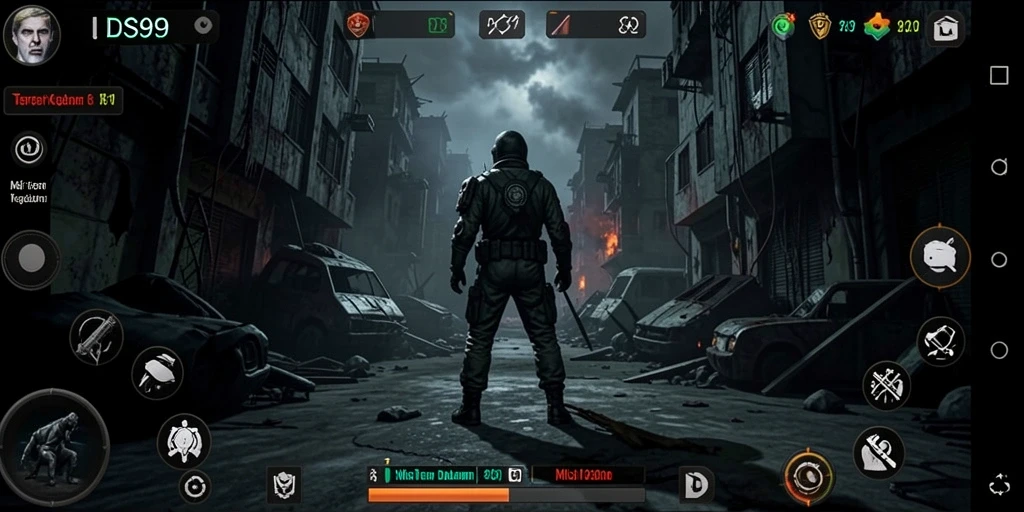 Screenshot menampilkan gameplay mencekam di dalam dunia Horror.