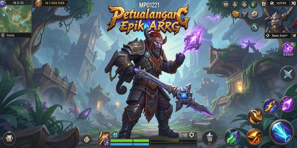 Tampilan aksi seru dalam gameplay MPO1221 yang menegangkan.