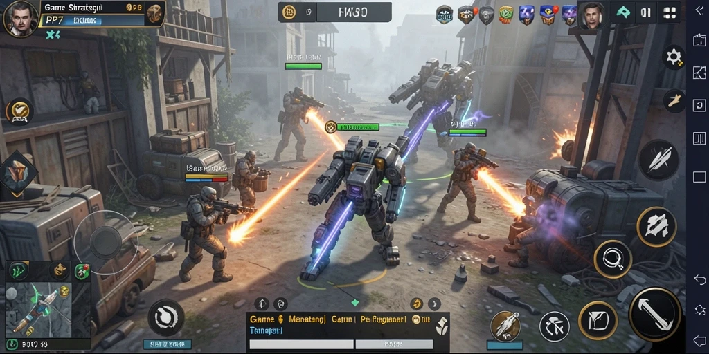 Gameplay PP7 yang penuh taktik dan strategi menantang.