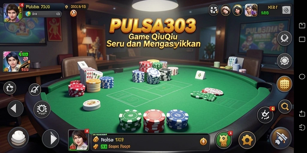 Screenshot gameplay QiuQiu PULSA303 yang menarik.
