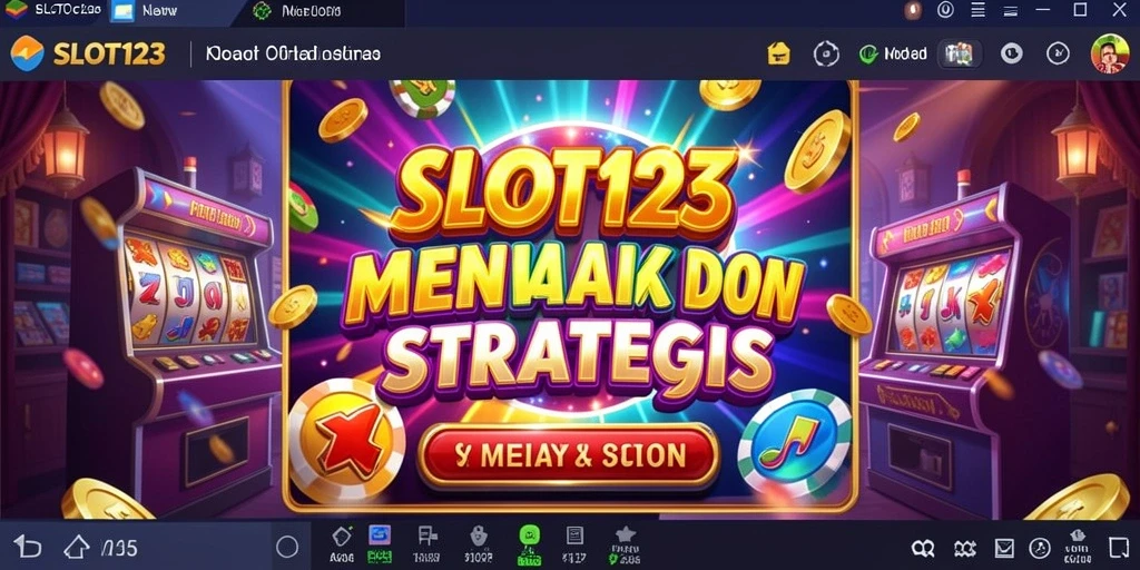 Tampilan gameplay SLOT123 yang menarik dan mendebarkan.