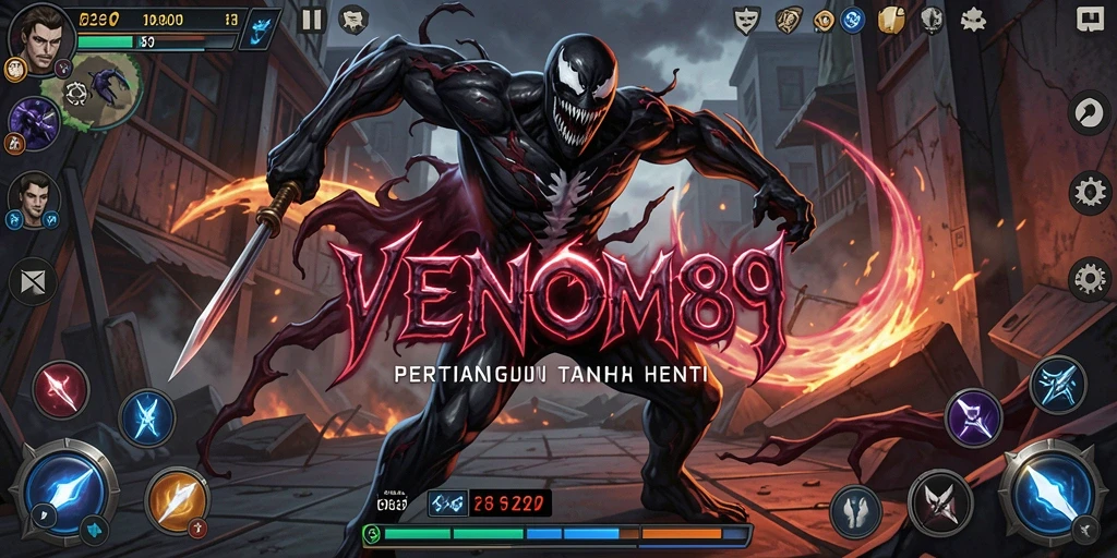 Gameplay dinamis dan grafis menakjubkan dari VENOM889.
