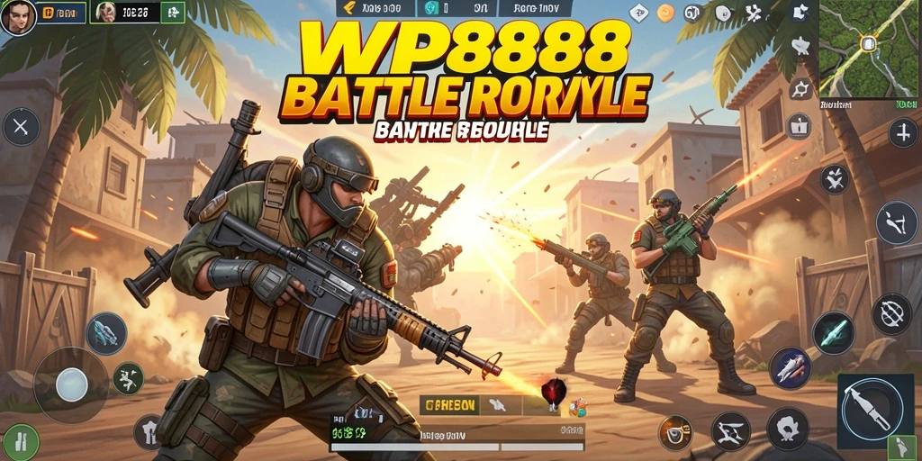 Tampilan gameplay seru dari WP888 yang mengasyikkan.